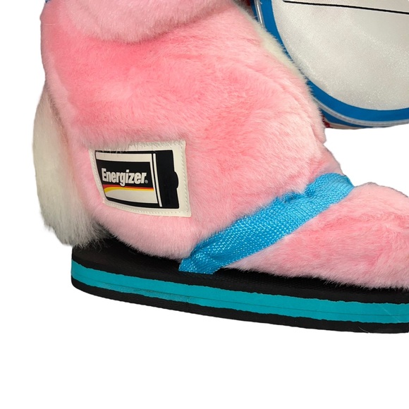 Vintage 1998 2000 Promotional Large 20" Plush Energizer Bunny in Flip Flops - Picture 9 of 15